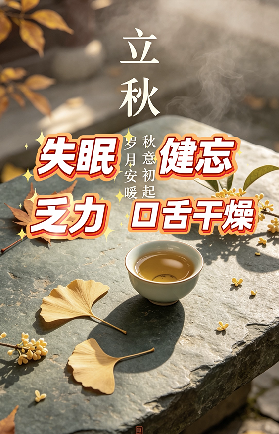 立秋，两步养好精气神!